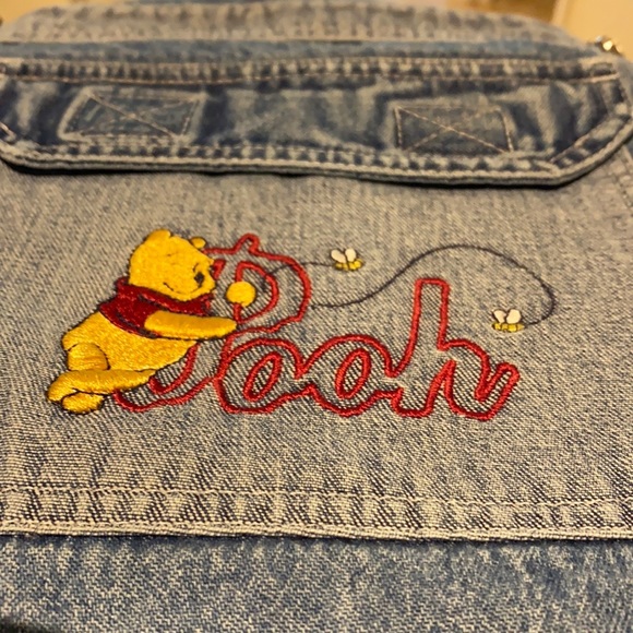 SOLD Disney Winnie the Pooh Blue Denim Jean Overalls - Picture 5 of 12